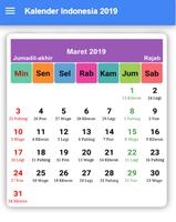 2 Schermata Kalender 2019 Terlengkap