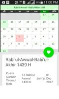 Kalender Hijriyah Puasa Sunnah capture d'écran 2