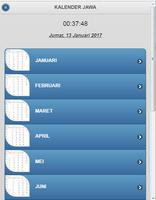 KALENDER JAWA 2017 LENGKAP Affiche