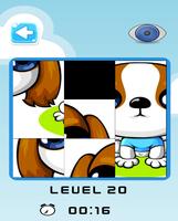 Sliding Puzzle Puppy Dog Game capture d'écran 2