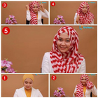 Cara Memakai Jilbab Pashmina icône