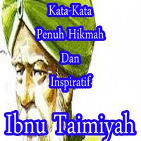 Poster Nasehat Penuh Hikmah Dan Inspiratif Ibnu Taimiyah
