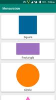 Mensuration - Perimeter, Area, Volume Calculator poster