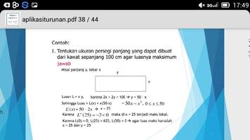 Kalkulus I Aplikasi Turunan capture d'écran 2