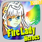 Fire Lady Heroes icône