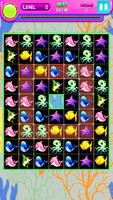 Funny Fish Match 3 ภาพหน้าจอ 1