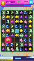 Funny Fish Match 3 اسکرین شاٹ 3