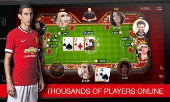 Manchester United Social Poker poster