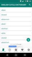 Catalan English Dictionary постер