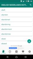 English Dutch Dictionary Offline постер