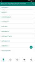 Indonesian English Dictionary Offline gönderen