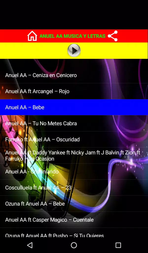 Descarga de APK de Anuel AA Musica para Android