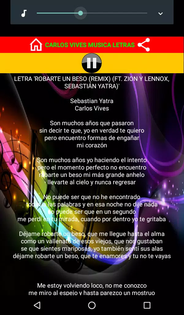 Carlos Vives – Robarte Un Beso APK for Android Download