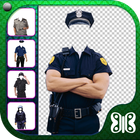 Police Suit Photo Montage icon
