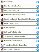 Recetas de chocolate captura de pantalla 2