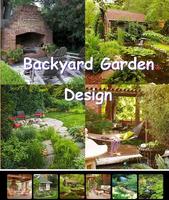 Backyard Garden Design Affiche