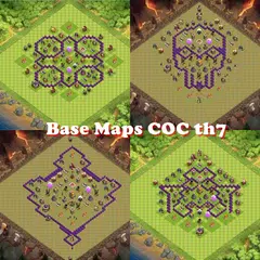 Descargar APK de Mapas Base COC th7