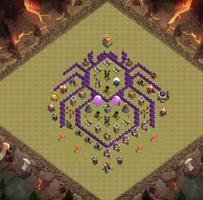 Базовые карты COC th7 скриншот 2