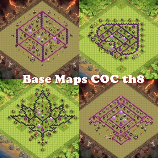 Mapas Base COC th8