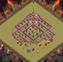 Базовые карты COC th8 скриншот 3