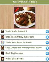Les meilleures recettes de vanille capture d'écran 1