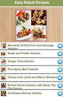 Easy Kabob Recipes capture d'écran 3