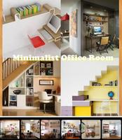 Minimalist Office Room poster