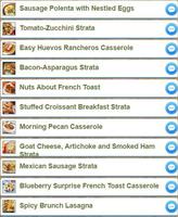 برنامه‌نما Simple Breakfast Casseroles عکس از صفحه
