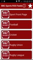 BBC Sports  Latest RSS Feeds โปสเตอร์