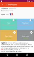AlimentiScan capture d'écran 1