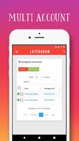 برنامه‌نما Latergram - Schedule Instagram عکس از صفحه