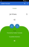 Uzbek French Translator Ekran Görüntüsü 1