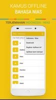 Kamus Bahasa Nias Offline captura de pantalla 1