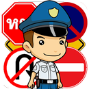 APK เกมส์ทายเครื่องหมายจราจรไทย