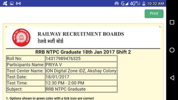 RRB Railway Exam Kannada Ekran Görüntüsü 2