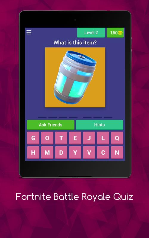 Fortnite Battle Roayle Quiz para Android - APK Baixar - 500 x 800 jpeg 35kB