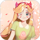 star butterfly For Girls آئیکن