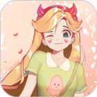 star butterfly For Girls icône