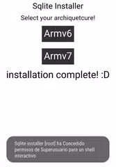 Sqlite installer for root APK download
