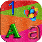 Kids Alphabet Numbers game icône