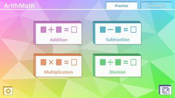 ArithMath: Step-by-Step Maths الملصق