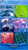 Gotas de Água Tela de Bloqueio imagem de tela 1