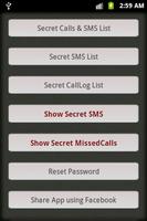 Secret Calls and SMS اسکرین شاٹ 2