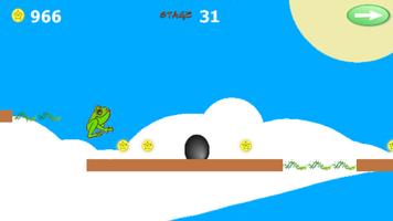 Cool Jumper Frog Game स्क्रीनशॉट 1