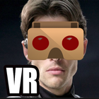 VR Beam - Cardboard Zeichen