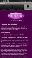 Horizon - La RADIO sans PUB screenshot 3
