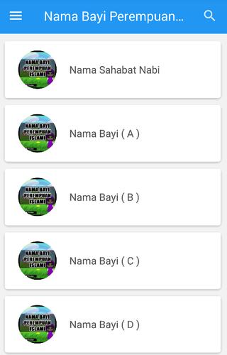 Nama Bayi Perempuan Islami For Android Apk Download