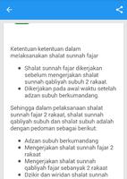 Tata Cara dan Doa Shalat Fajar Ekran Görüntüsü 2