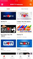 WOW TV INDONESIA - TV & RADIO ポスター
