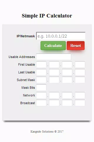 Simple IP Subnet Calculator APK for Android Download